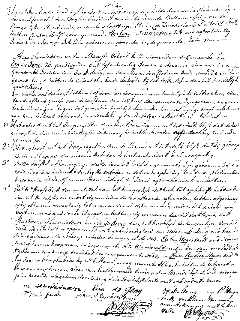 18161106 huw akte 4 Martinus Nieuweveen - Eva d Jong